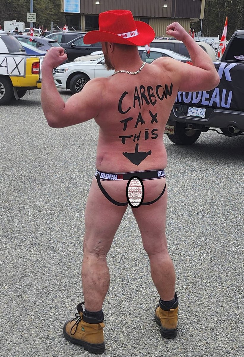 It is Carbon Tax protest day today, and we got this brave Canadian baring all to show just how warm climate change is making Canada, or something like that... 

#carbontax #carbontaxprotest #AxeTheTax