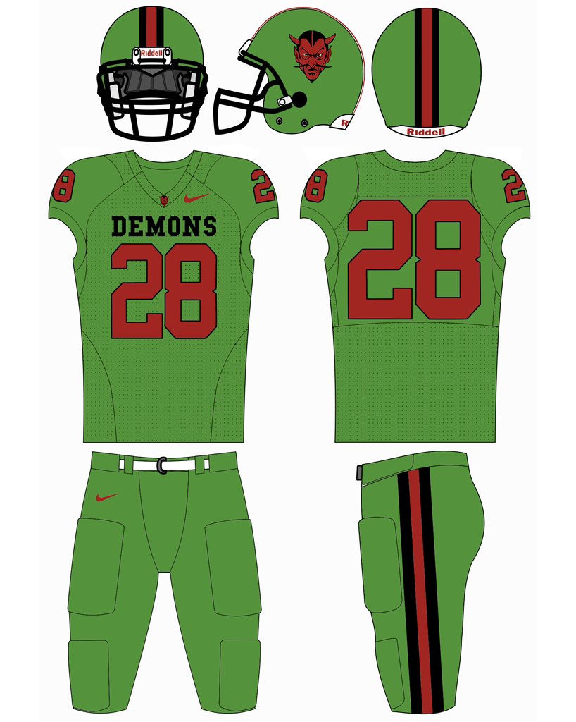 Coming to The MAC this fall - Demon Eye Green game day ‘fits‼️ We’re so pumped! 🔥🔥 Show this new jersey combo some love in the comments!