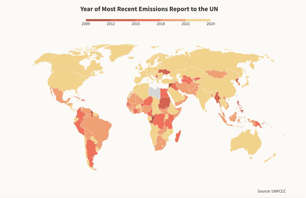 Countries’ self-reported emissions data continue to fall short of what is needed to assess changes and meet #climate goals. The gaps in their reporting underscore the importance of independent GHG emissions databases like @ClimateTRACE. @YaleE360 e360.yale.edu/features/under…