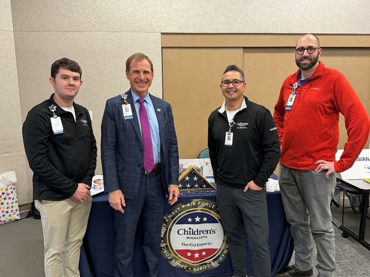 childrensmn's tweet photo. We’re excited to announce that Children’s Minnesota has been approved to become a Beyond the Yellow Ribbon (BTYR) organization! BTYR is a program led by the @MNNationalGuard that connects military service members, veterans and their families with community support and resources. Read: https://t.co/1LZiE6wv0h 

Thank you to our Military and Veterans employee resource group for making this possible with their hard work and dedication.💙
