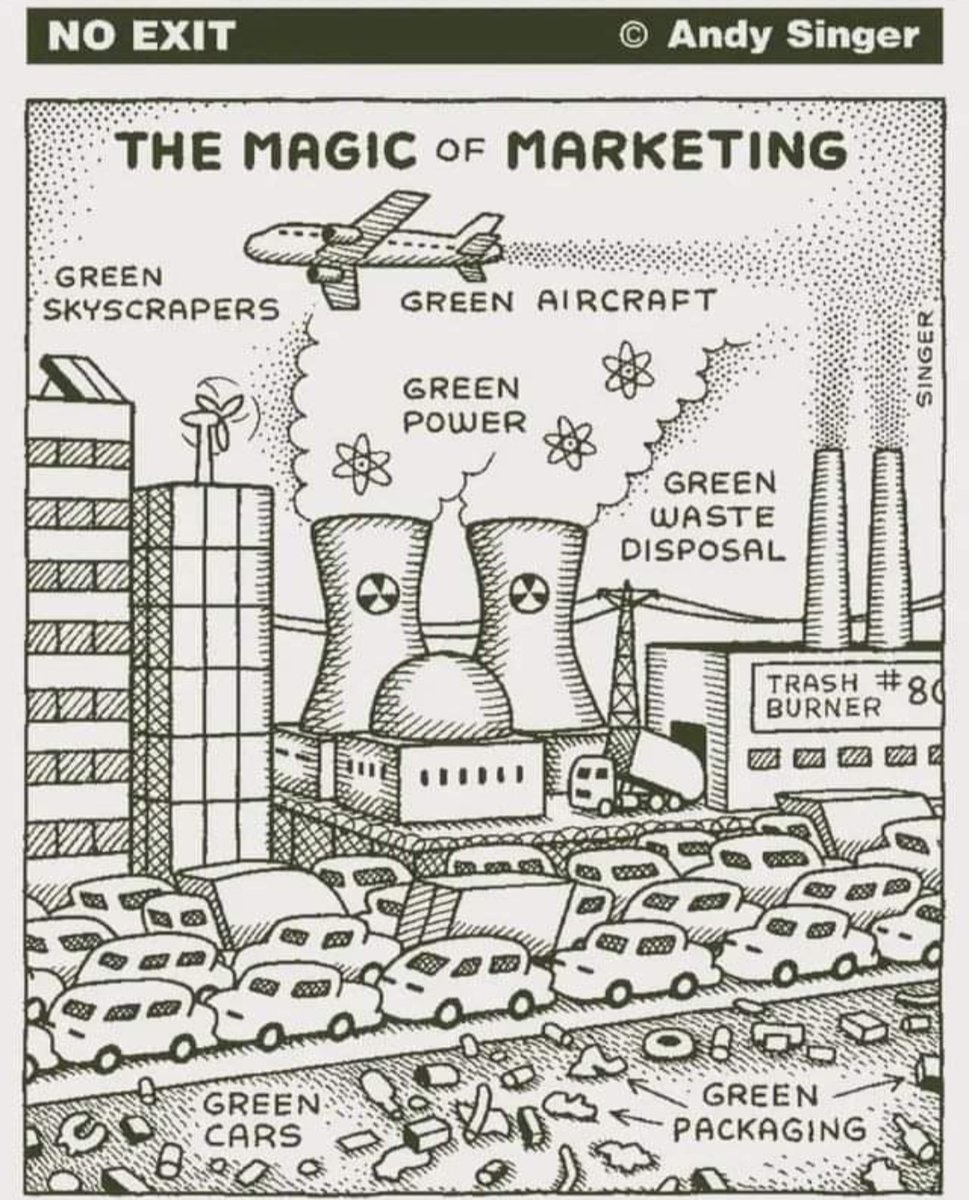 The booming #GreenBusiness.  You can fool most of the people most of the time.
