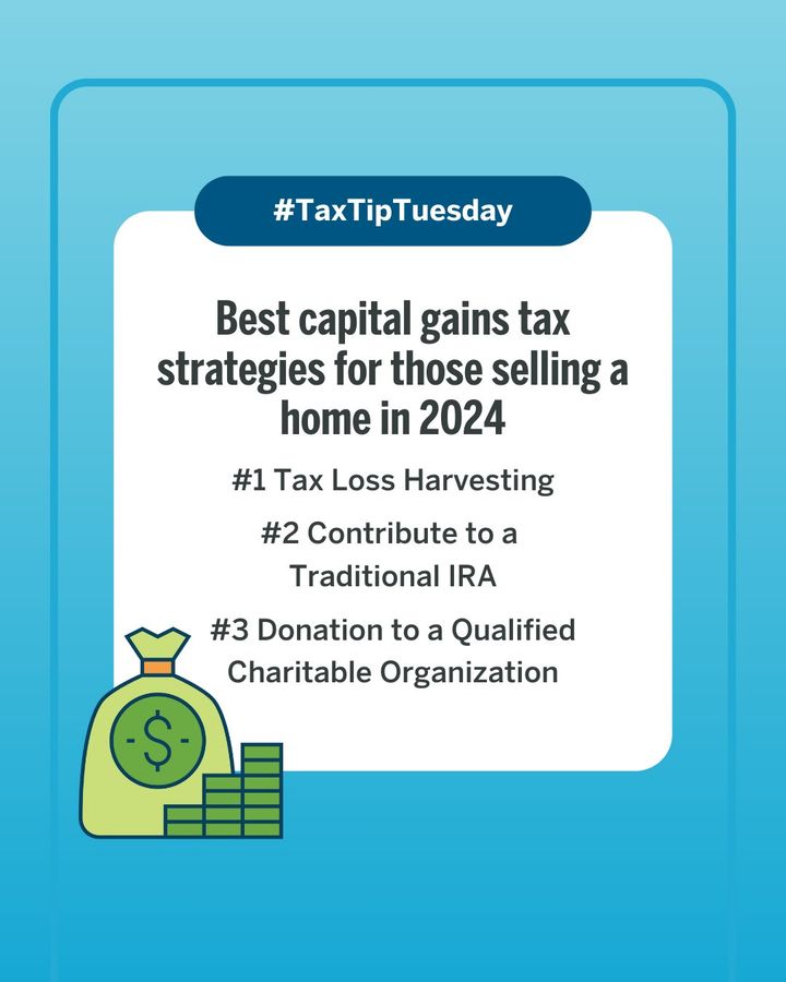 🏡 💵 Looking to sell your home without a hefty capital gains tax?  bit.ly/3Is1XRD