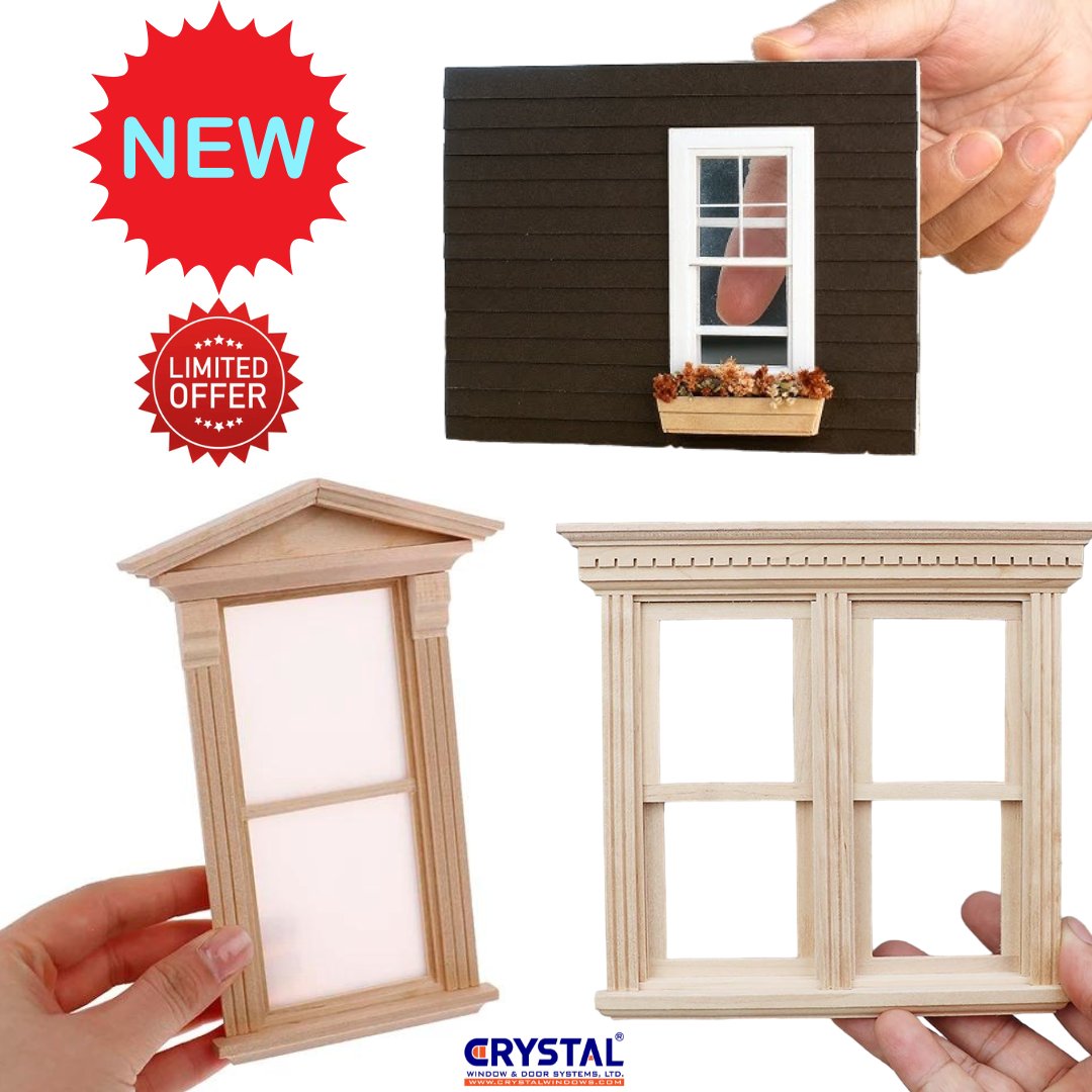 Introducing our latest innovation: Miniature Crystal Windows! From hi-rise towers to pocket-sized palaces, Crystal Windows is here to illuminate every project, no matter how small P.S: Just kidding.... unless?🤔 #CrystalWindows #MadeInUSA #AprilFools