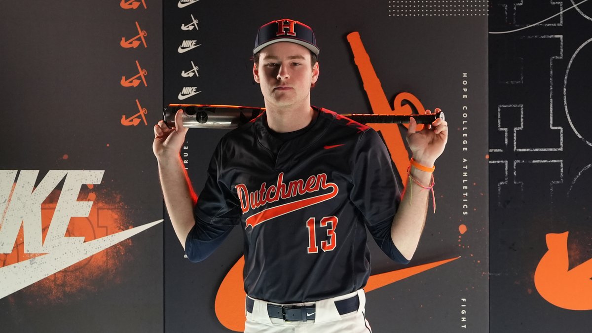 VICTORY! Hope 10, Trine 0, 7 innings. Freshman Elliott Peter and senior Robbie Stuursma delivered three RBIs apiece to power the Flying Dutchmen to a win in their home opener and a sweep of the three-game @MIAA1888 series. #d3baseball