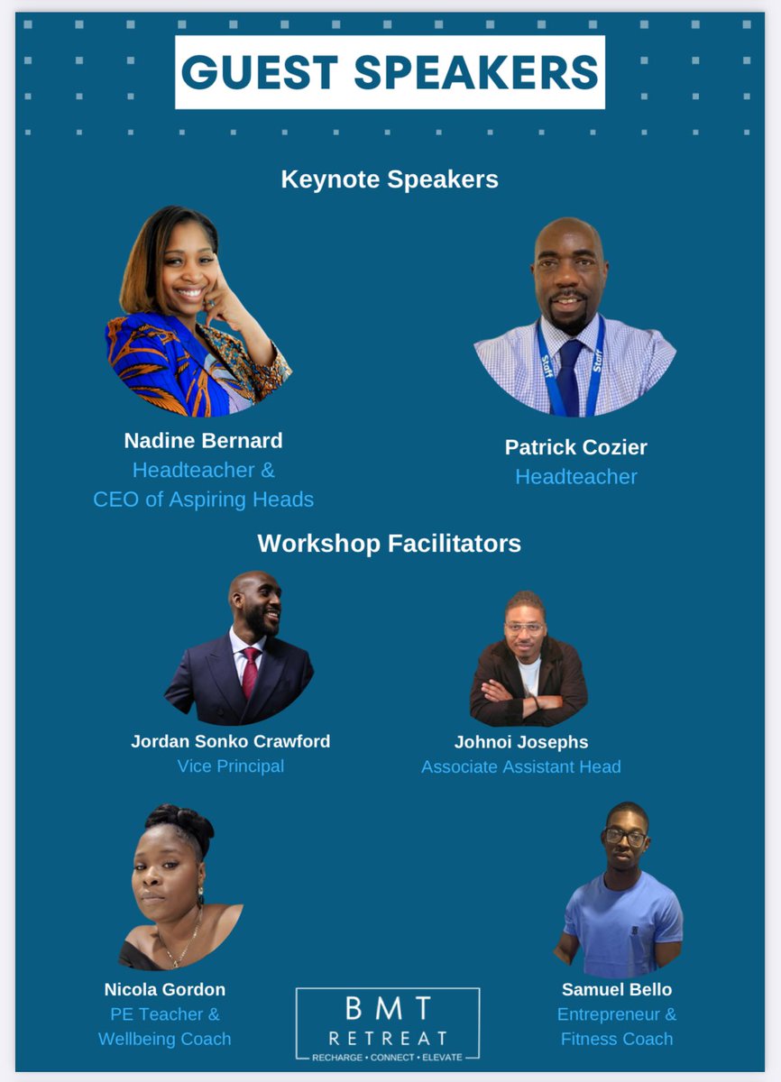 T minus 4 days until the @BlackMenTch well-being retreat. The excitement is too real. I’m looking forward to spending time with everyone that has registered, my fellow guest speakers and Ofcourse the rest of the BMT core team. #edutwitter watch this space