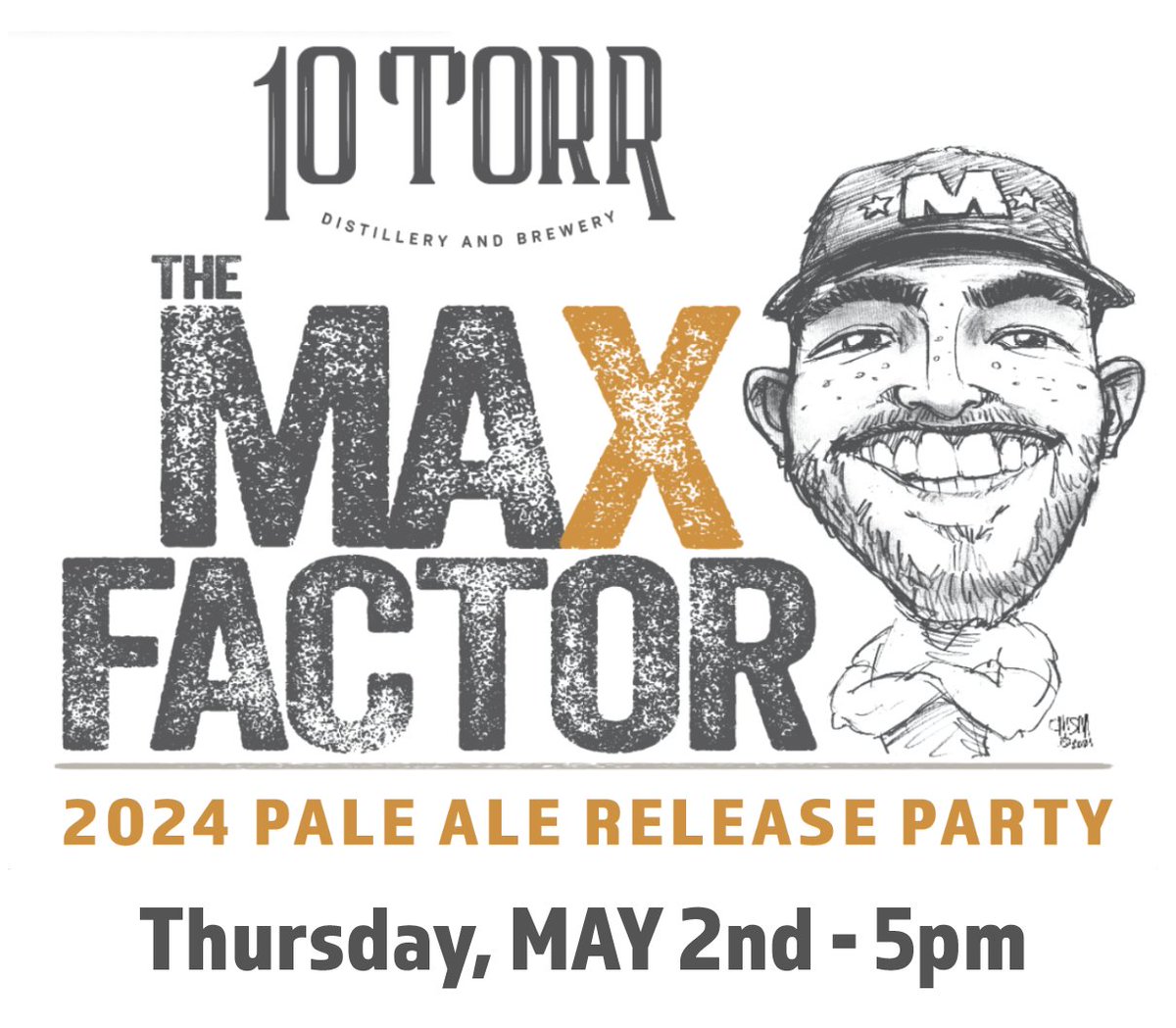THE MAX FACTOR PALE ALE IS BACK!

Details: eventbrite.com/e/max-factor-p…