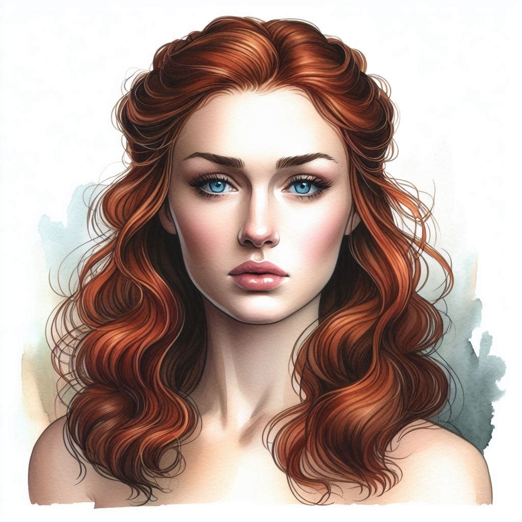 Sansa Stark ❤️ #AIArtwork #GameOfThrones #HouseOfTheDragon