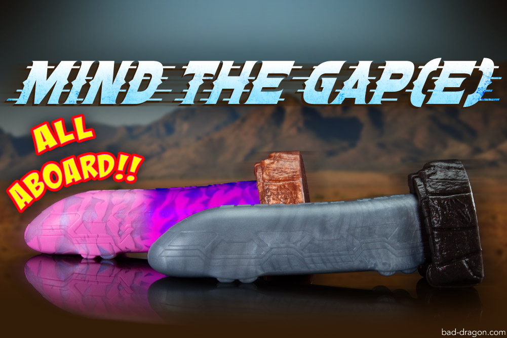 It's April Fools, Mind the Gap(e), & get your tickets ready to jump on board for the ride of your life with this April Fool’s 2024 sensation. Don’t get sideTracked by anything else because this train leaves the station soon & is Dropping now! #baddragon bad-dragon.com/shop/inventory…