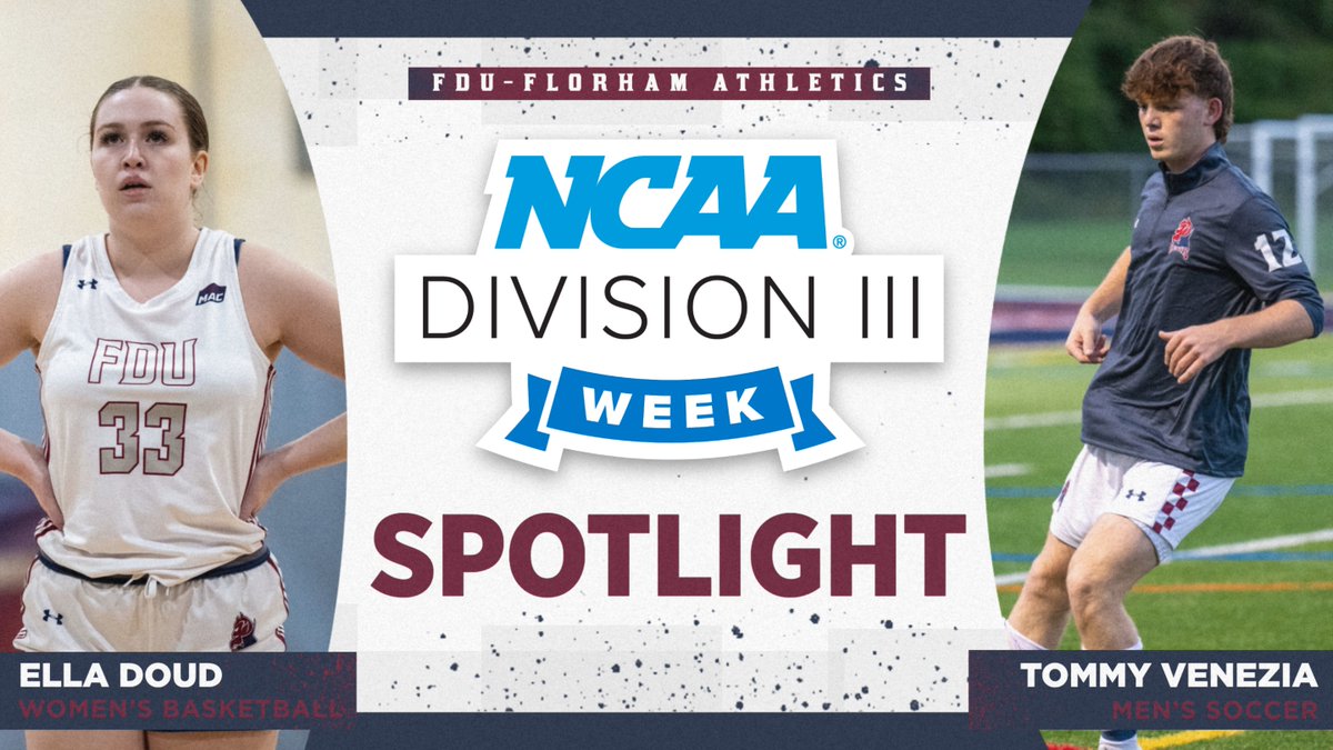 FDUDevils's tweet photo. STORY | In celebration NCAA Division III week, the FDU-Florham Athletics department will be highlighting the experiences, opinions, and excitement of student-athletes!

Today's Features- Ella Doud &amp; Tommy Venezia

Full Story: https://t.co/vPEZmqZkQc https://t.co/EBVW1jyVoE