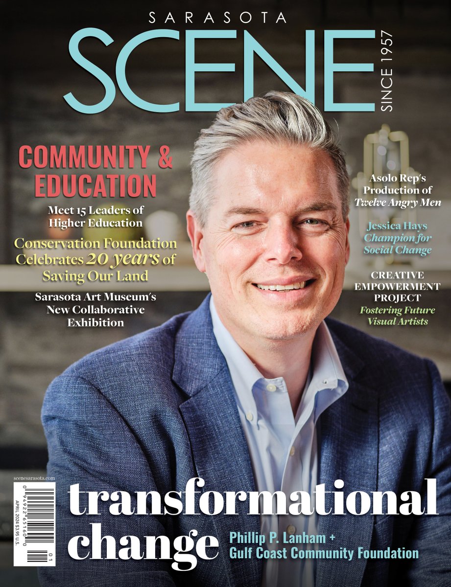 Education and community leaders highlight the April issue of Sarasota Scene. Read it --> scenesarasota.com/magazine/
