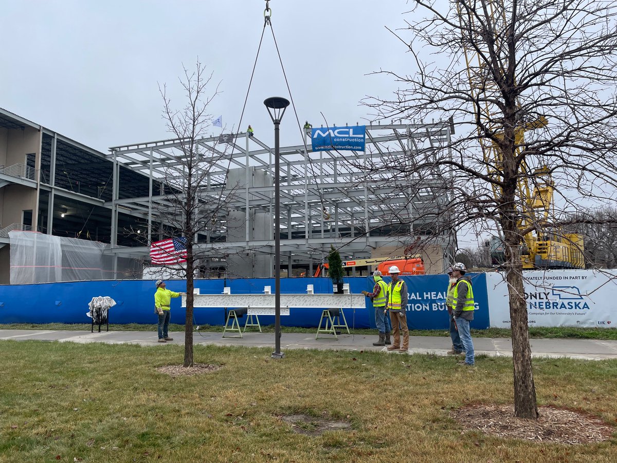 UNK PD had a front row seat to history today !