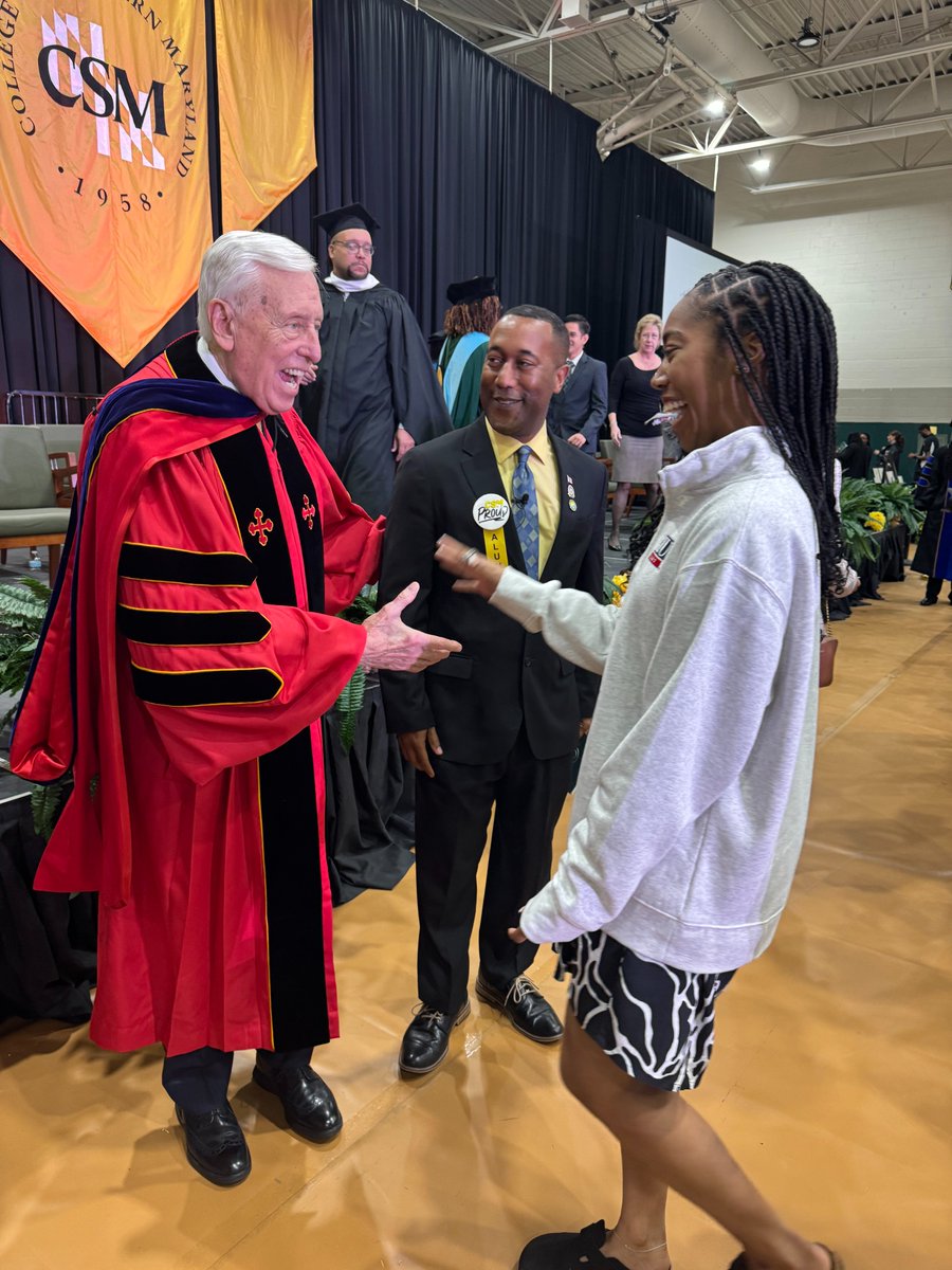 Congratulations to my friend Dr. Yolanda Wilson for her inauguration as the College of Southern Maryland’s sixth President. I know under President Wilson’s leadership @CSMHawks will continue to lead, educate, and inspire students and our community here in Southern Maryland.