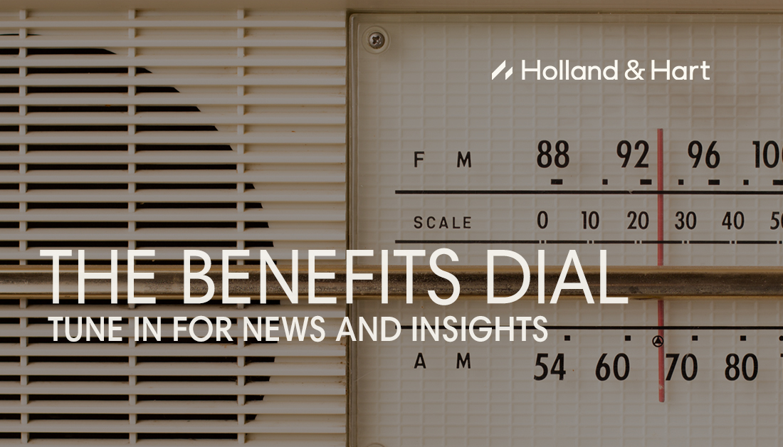 HollandHart's tweet image. In the latest #BenefitsDial, #EmployeeBenefits partner Bret Busacker discusses how the new #GroupHealthPlan transparency and disclosure rules could drive new litigation and what #employers and plan #fiduciaries should consider to prepare. 

employeebenefitslawblog.com/go-your-own-wa…
