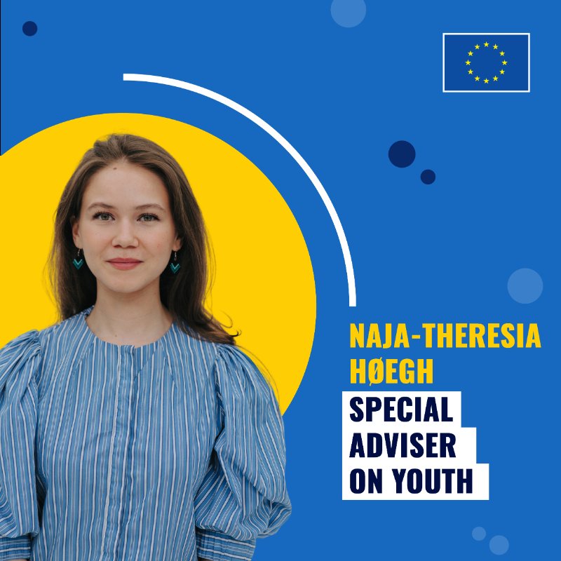 On behalf of @SLYouthEnvoy I, would like to send my deepest gratitude to The @najatheresia, new Special Adviser on Youth to Commissioner @JuttaUrpilainen!