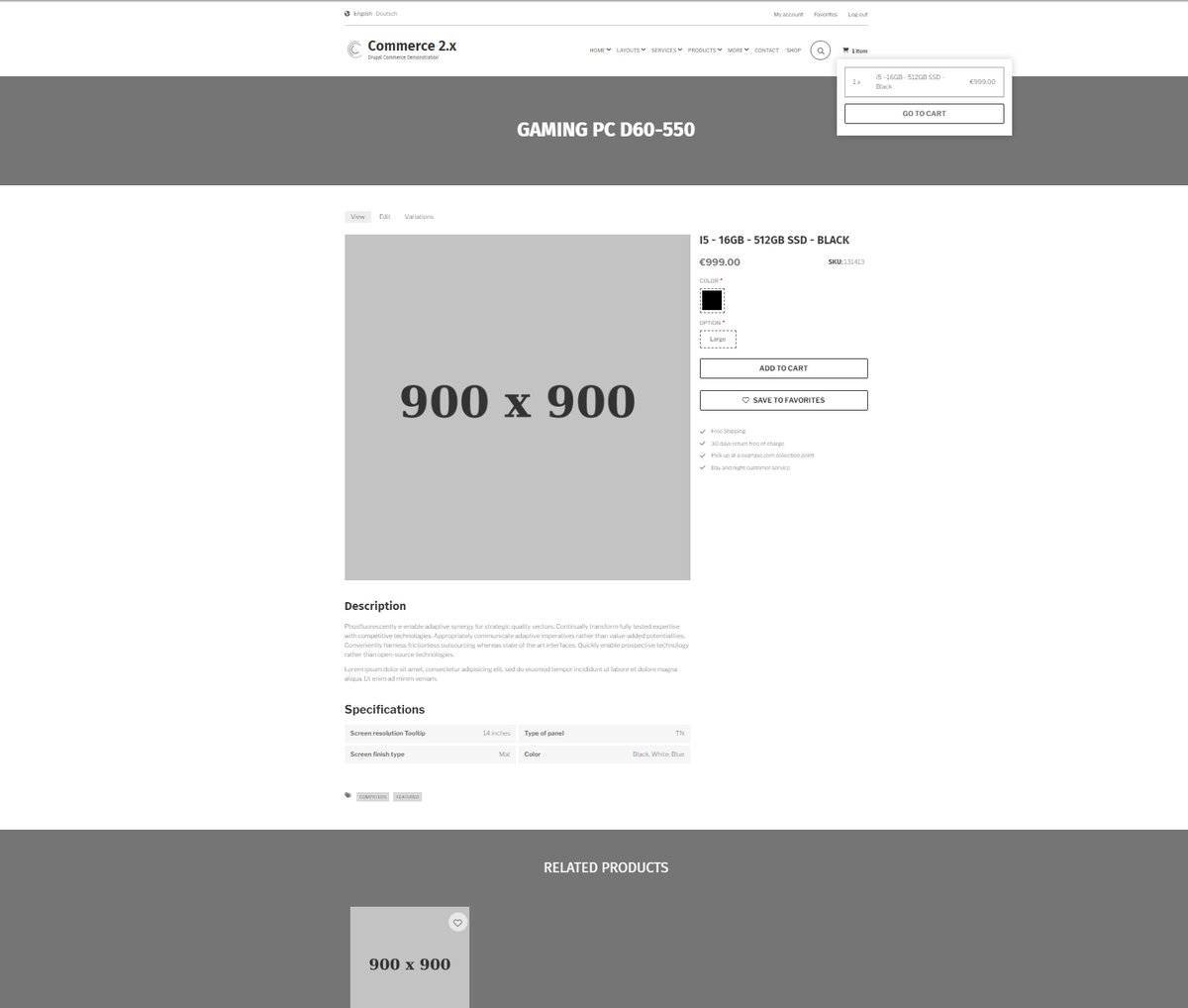 websitewrkspace's tweet photo. With the amazing flexibility of #Drupal Commerce 2.x (2.38++), and its superb underlying @symfony #twig template page layout engine, #ecommence product page layout, features, and CSS styling, possibilities are nearly infinite.
#drupalcommerce Check it out!
https://t.co/8TIWWx8lT3 https://t.co/7j5oR2XlcW