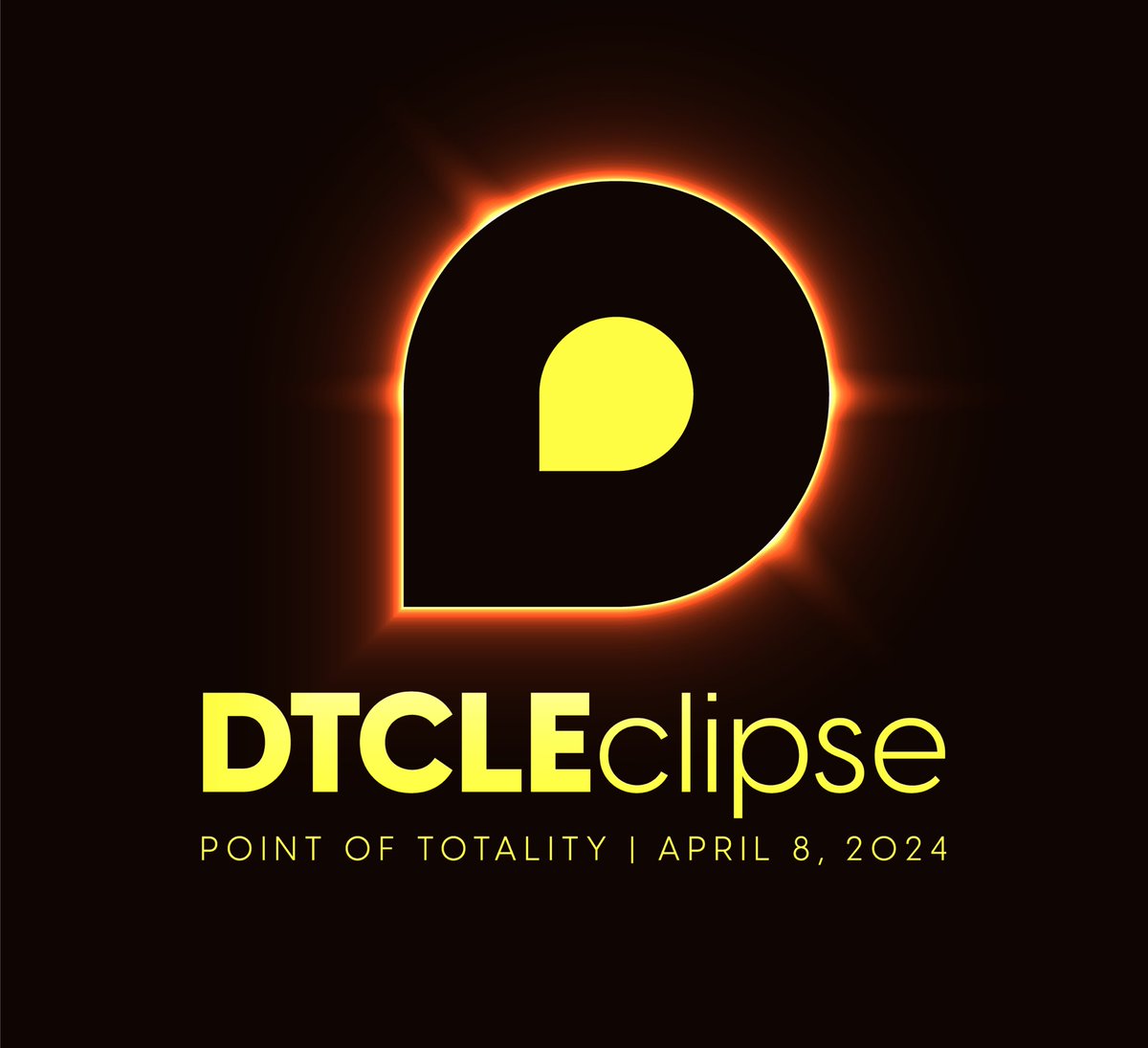 The Total Eclipse of the (Country’s) Heart is only ONE week away! 🌕🌖🌗🌘🌑🌒🌓🌔🌕 On 4/8, #DTCLE will be under the eclipse’s path of totality from 3:13pm to 3:17pm. With the Guardians Home Opener too, our city will be electric. Come early & stay late: DowntownCleveland.com/eclipse