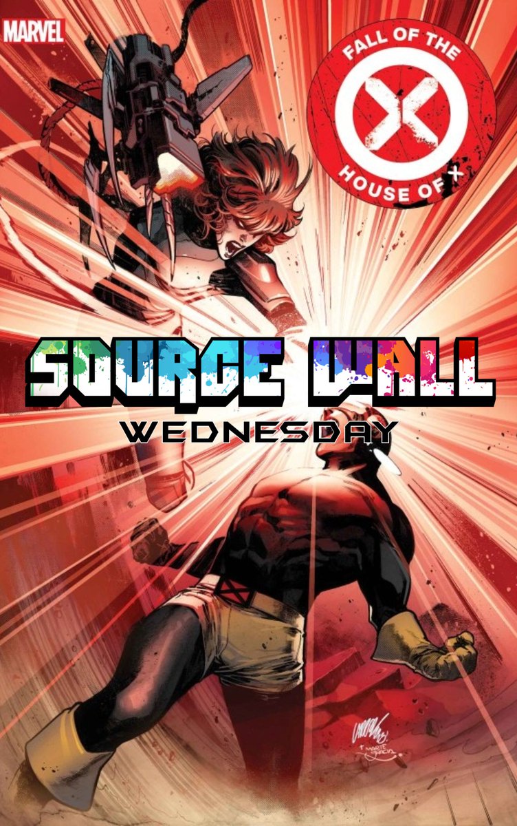 dysg_tweets's tweet photo. ***💥NEW COMIC BOOK DAY💥***
This week's #SourceWallWednesday goes to 'Fall Of The House Of X' #4.
Writer: Gerry Duggan
Artist: Lucas Werneck
#DoYouSpeakGeek #Comics #MarvelComics #FallOfTheHouseOfX https://t.co/0Utt8j4JaT