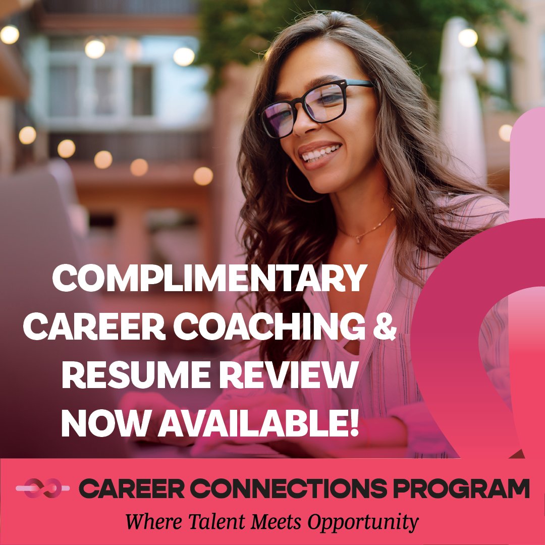 Starting today, a limited number of virtual 1:1 Career Coaching and Resume Review appointments will be available through the Career Connections Program. Appointments will take place April 2-5. Register for free or sign in to schedule an appointment: bit.ly/3IYwDdg