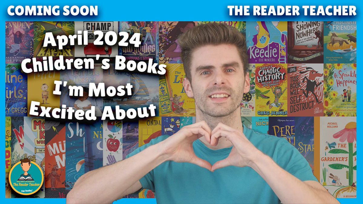 👀📚Check out my APRIL 2024 Children’s Books I’m Most Excited About video over on my YouTube channel. Please subscribe! 📖🌟Each month, I put together #ComingSoon videos previewing my most anticipated children’s books releases to bump up your TBRs! ➡️ youtu.be/AQoJdr14rDs?fe…