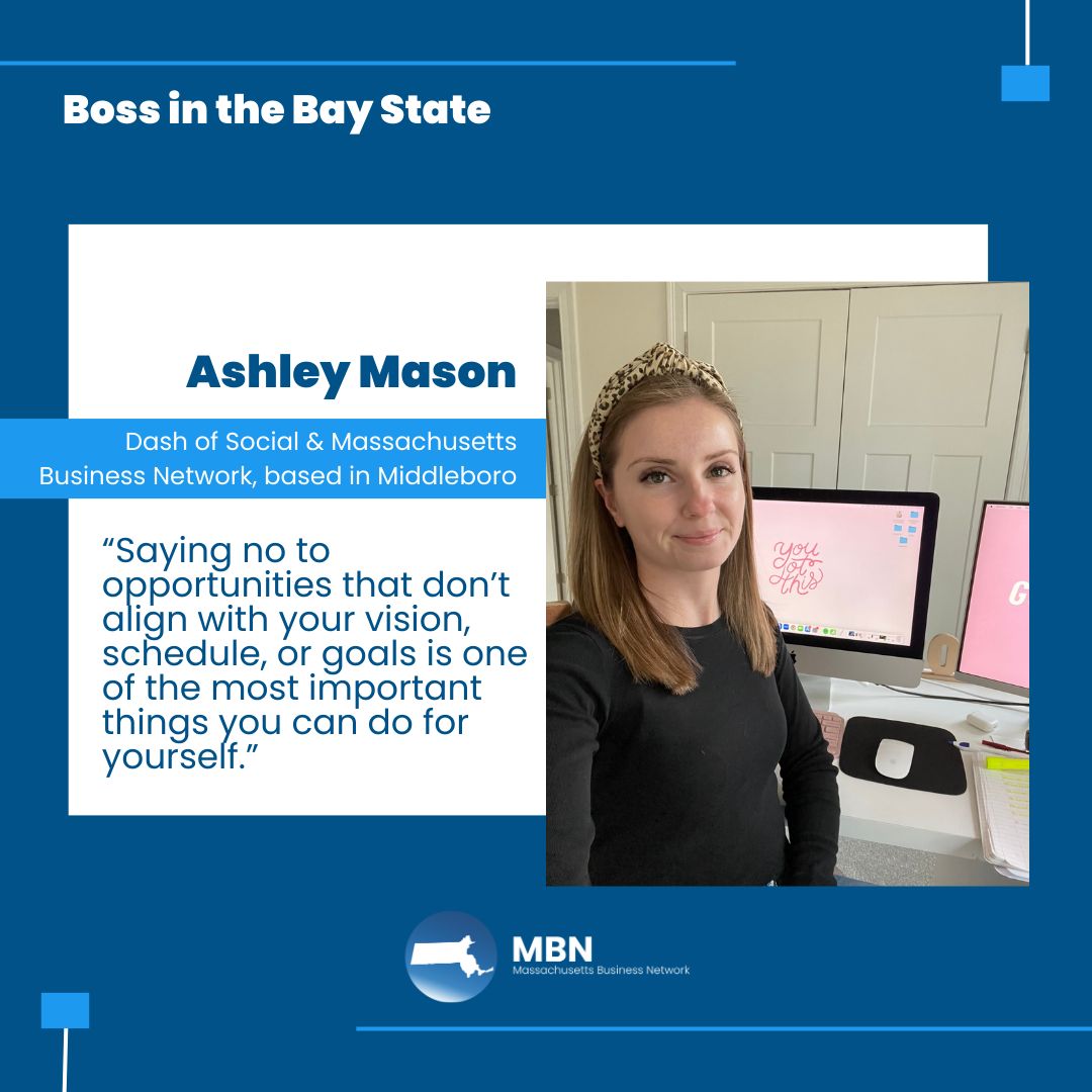 👩🏻‍💻 Boss in the Bay State: <a href="/ashjeanmason/">Ashley DiBiase</a> of <a href="/dashofsocial/">Dash of Social</a> &amp; Massachusetts Business Network

Read the feature now and leave any questions for Ashley below! 👇 massachusettsbusinessnetwork.com/boss-in-the-ba…