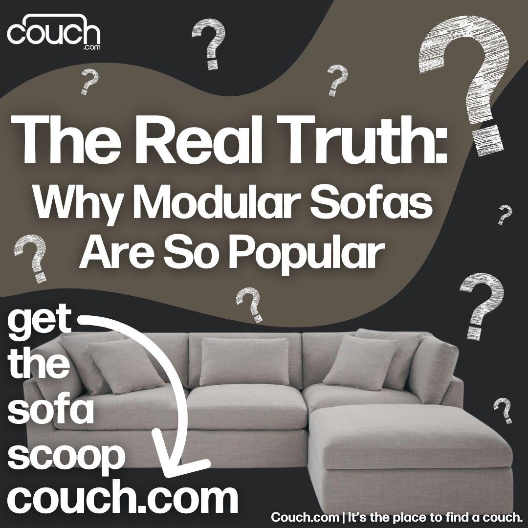couchdotcom's tweet image. #Modularsofas and #sectionals are the hottest trend in #livingroom decor. But what makes these shape-shifting #sofas so special? (Spoiler: it’s because they’re absolutely amazing!)

➡️ Master the #modularfurniture world: l8r.it/EMJd