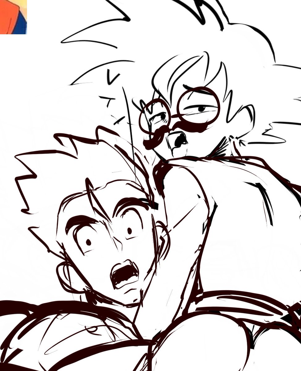 Gohan and Goten for this months pixivFanbox post :3