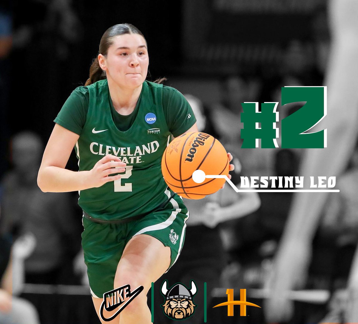 Did you miss her? 😉 Destiny Leo will return to Cleveland State for the 2024-25 season. #ElevateUS | #govikes