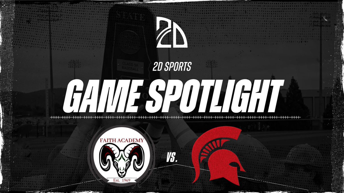 🔦 GAME SPOTLIGHT 🔦 @faith_baseball_ 🆚 @SaralandB 2D Alabama State Director @AdamHeis6 will be in attendance with game coverage! #YouPlayWePromote