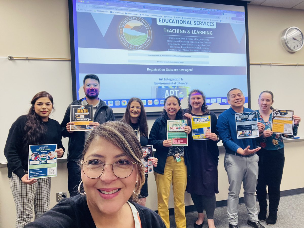 The MCOE, Teaching & Learning team has been planning some wonderful events & PD’s for the 24-25 school year-They’ll be in our upcoming catalog! It’s always a blast to work with such awesome colleagues 🎉For current PD’s➡️online.anyflip.com/ppdou/ckcj/mob…