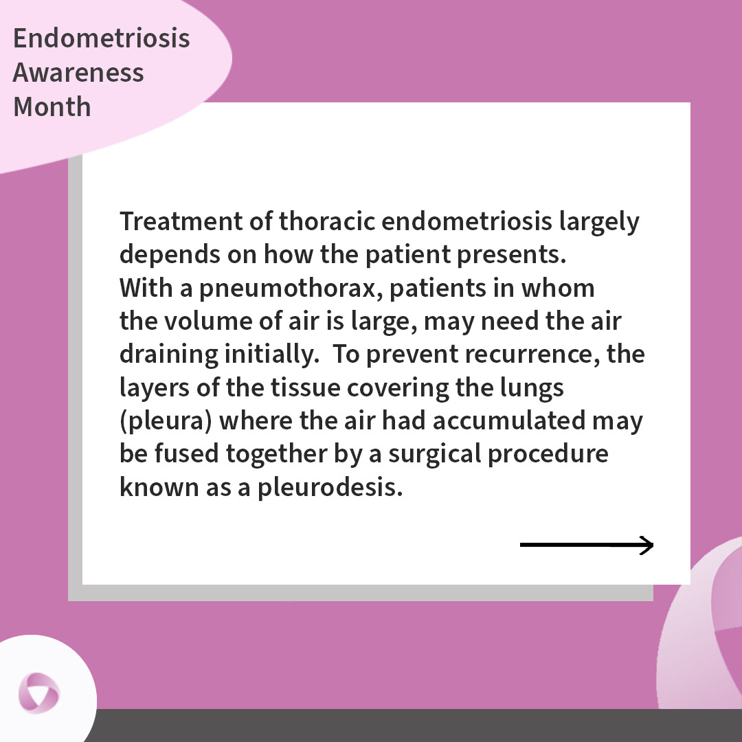 LondonGynae's tweet photo. 2/2 Thoracic endometriosis refers to the presence of endometriosis either on the surface or deeply infiltrated within the chest cavity. This condition is typically observed on the diaphragm, although it can also manifest on the lungs. https://t.co/iCc33XdqPR