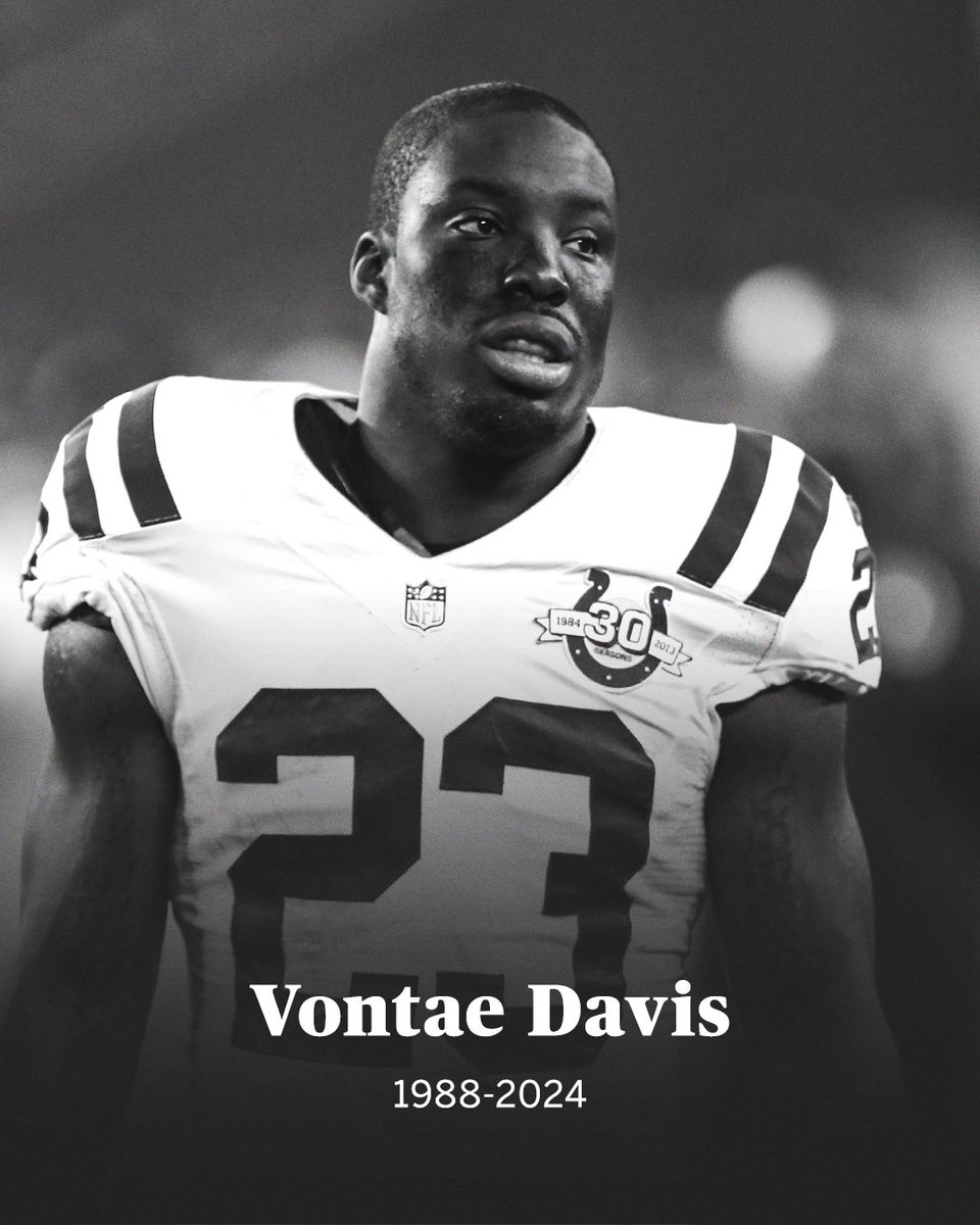 Former NFL cornerback Vontae Davis was found dead Monday at a residence in South Florida, Davie police confirmed. He was 35. More: spr.ly/6016ZQCQu