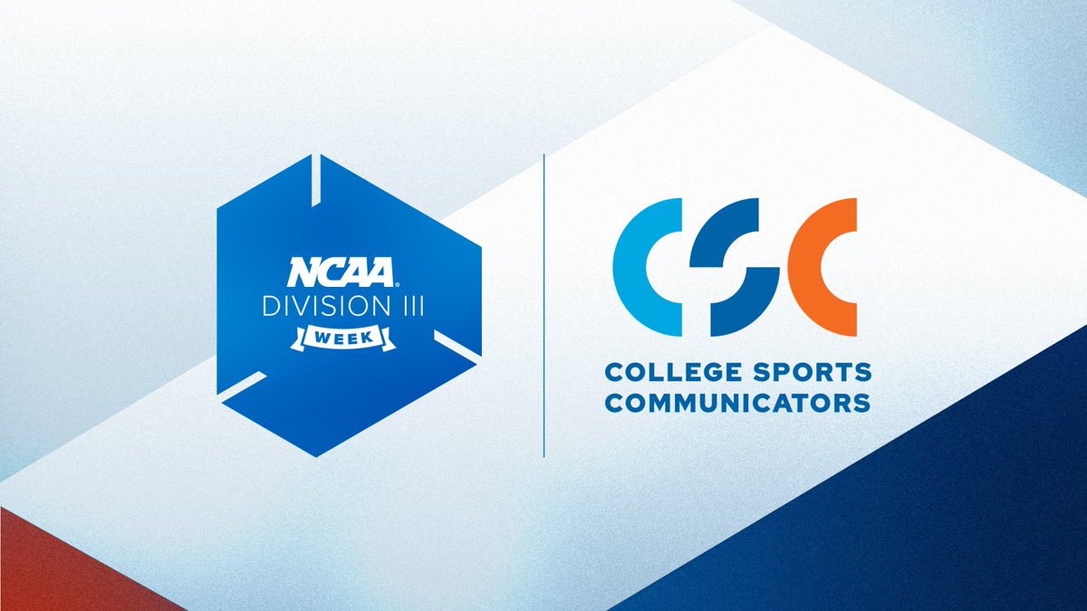 Celebrating #D3Week and all of the hardworking athletics communicators who help tell the stories of their student-athletes, schools and conferences! #NCAAD3 | @NCAADIII