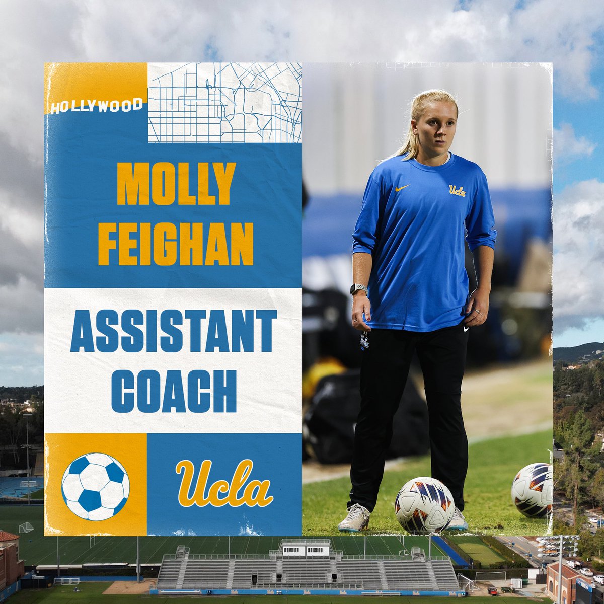We’re excited to officially welcome Molly Feighan to our coaching staff! ℹ️: ucla.in/3vqpkbn