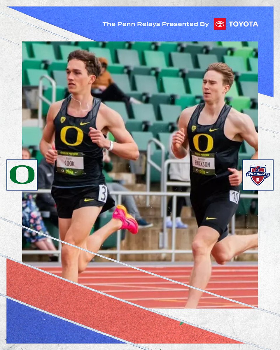 🚨𝗔𝗧𝗧𝗘𝗡𝗗𝗜𝗡𝗚🚨 For the first time since 2017, the Ducks are headed back to the #2024PennRelays presented by @Toyota! 🎟️bit.ly/3HD7pk8