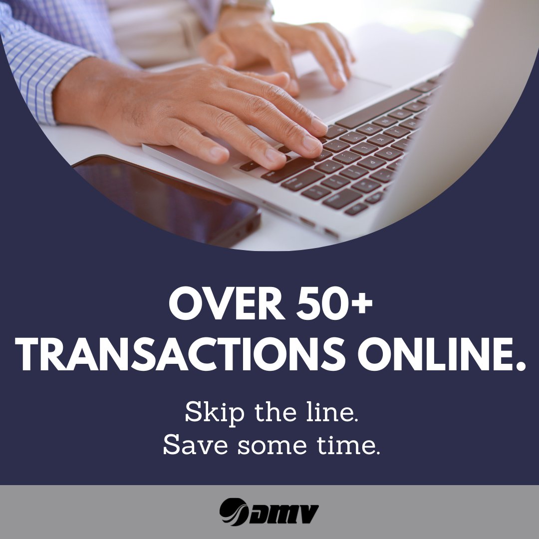 It may be April Fools, but our online services are no joke! Skip the line and save some time. Over 50+ transactions available at dmv.virginia.gov/online-services.