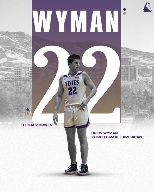 YotesHoops's tweet photo. 🚨THIRD TEAM ALL AMERICAN🚨
Congratulations to @DrewWyman22 on being named a Third Team All American
#LegacyDriven #ComeWinWithUs https://t.co/agJdp6uO2d