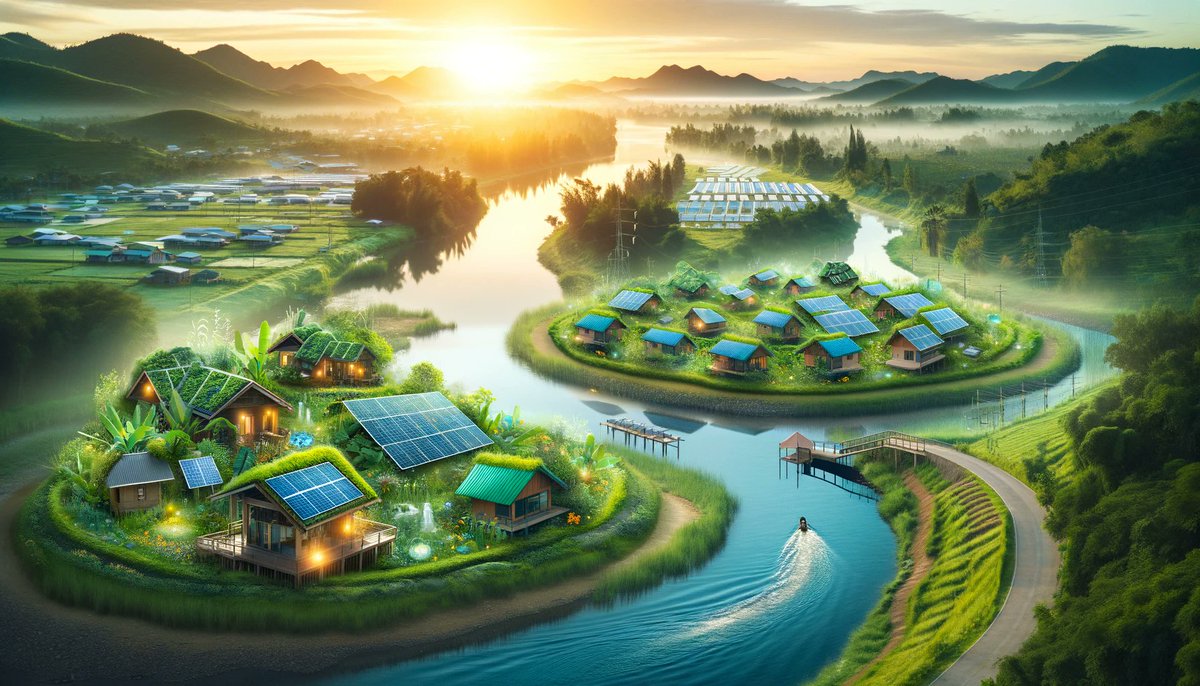 Renewable Rhapsody: A Community Tuned to Nature's Rhythm
#EcoLiving #SustainableCommunity #GreenEnergy #SolarPowered