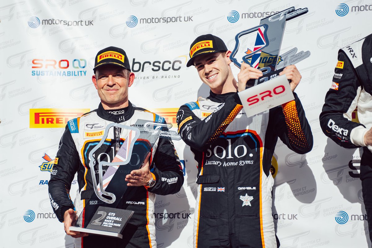 Tom Gamble (@tomgambleracing) on Twitter photo Solid start to our <a href="/BritishGT/">🇬🇧 #BritishGT 🏁</a> season, P4 in Race 1 and rounding off the weekend with P2 in Race 2!
Great job by the <a href="/OptimumMSport/">Optimum Motorsport</a> crew and my teammate Mark, looking forward to the next round at Silverstone already ✌🏼 Solid start to our <a href="/BritishGT/">🇬🇧 #BritishGT 🏁</a> season, P4 in Race 1 and rounding off the weekend with P2 in Race 2!
Great job by the <a href="/OptimumMSport/">Optimum Motorsport</a> crew and my teammate Mark, looking forward to the next round at Silverstone already ✌🏼