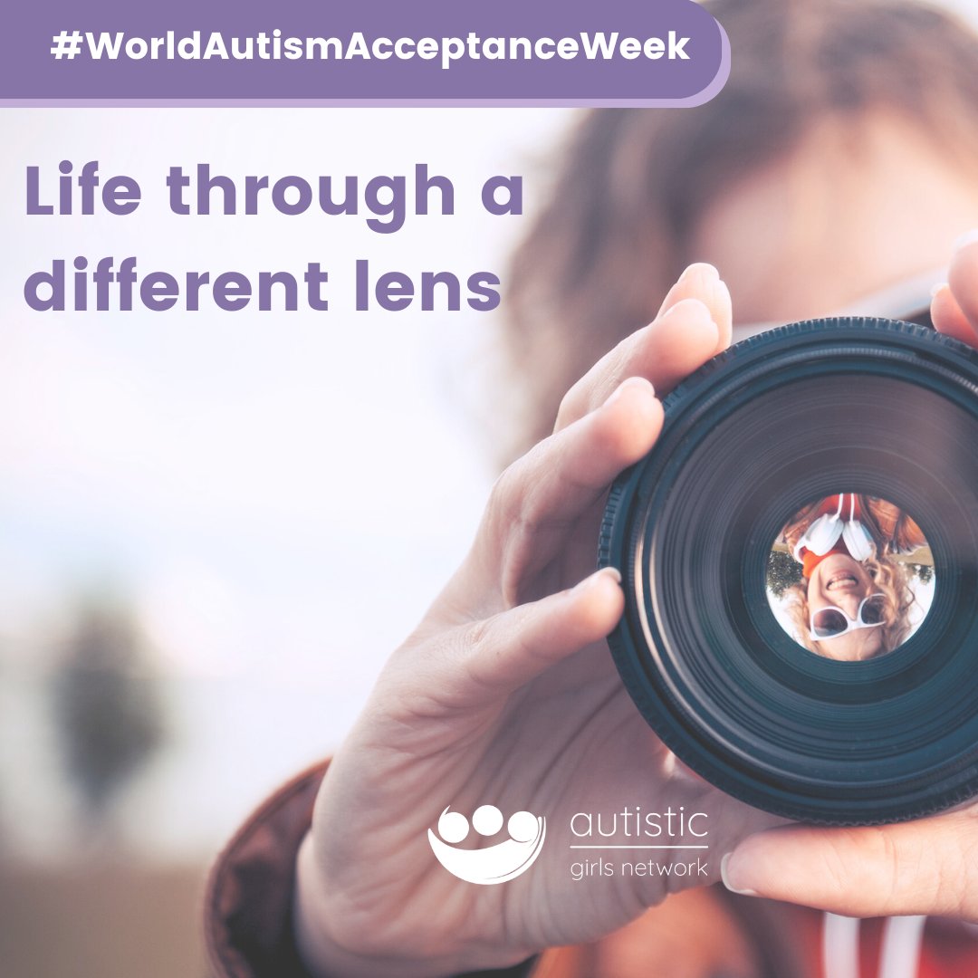 When we experience the world through a different lens it’s the same world but it looks very different. There are many ways of experiencing the world outside of the neurotypical, the more this is accepted &amp; understood the more individuals can be supported. #AutismAcceptanceWeek