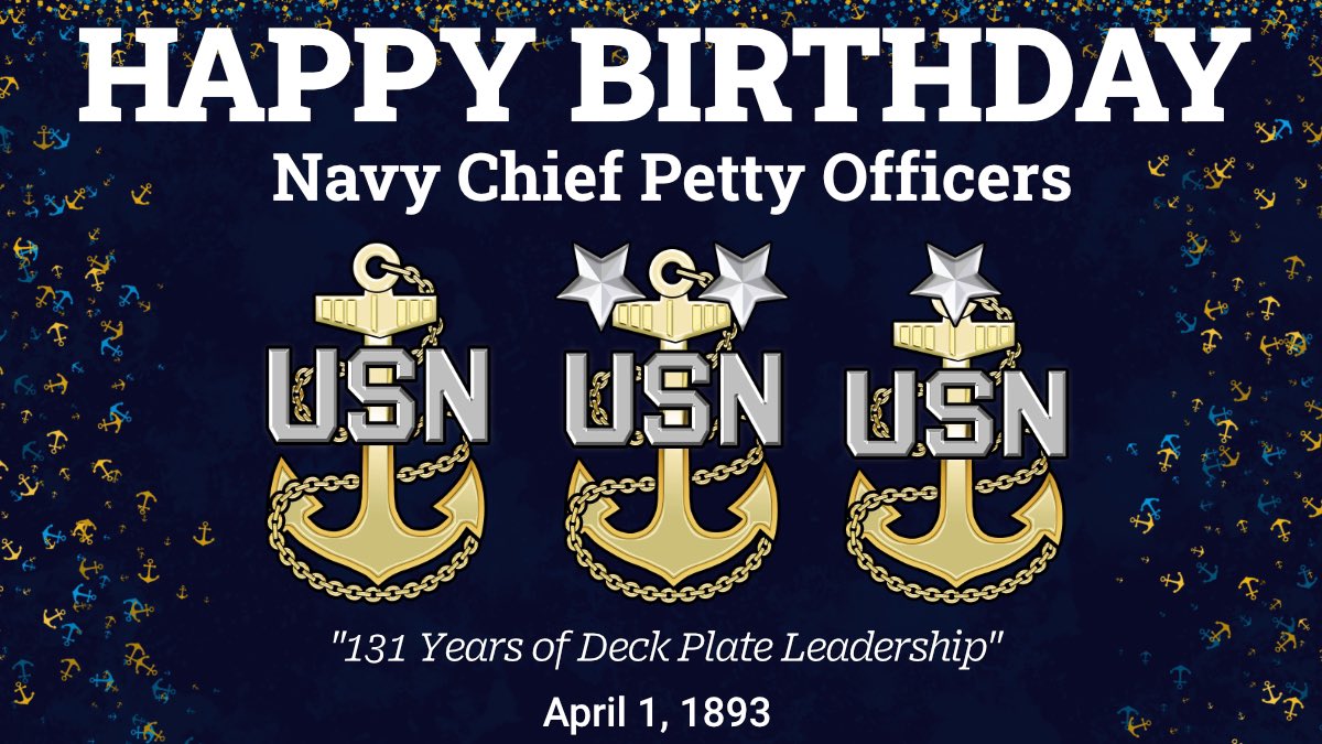 Team Philly celebrates 131 years of deckplate leadership from Navy Chiefs! #NavyChief #NavyPride ⚓️🇺🇸