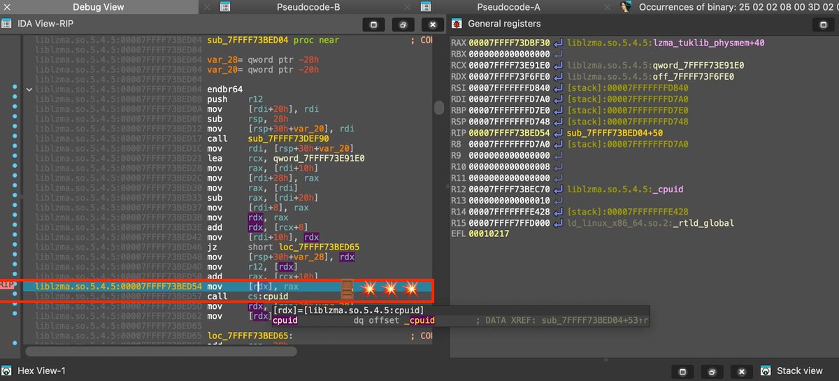 binarly_io's tweet photo. NEW! In this blog, we discuss how Binarly's REsearchers dissected the XZ backdoor and created the https://t.co/4QjZP5DeQ0 detection tool.

https://t.co/69qMcm8nkb https://t.co/4N9vSrbYdV