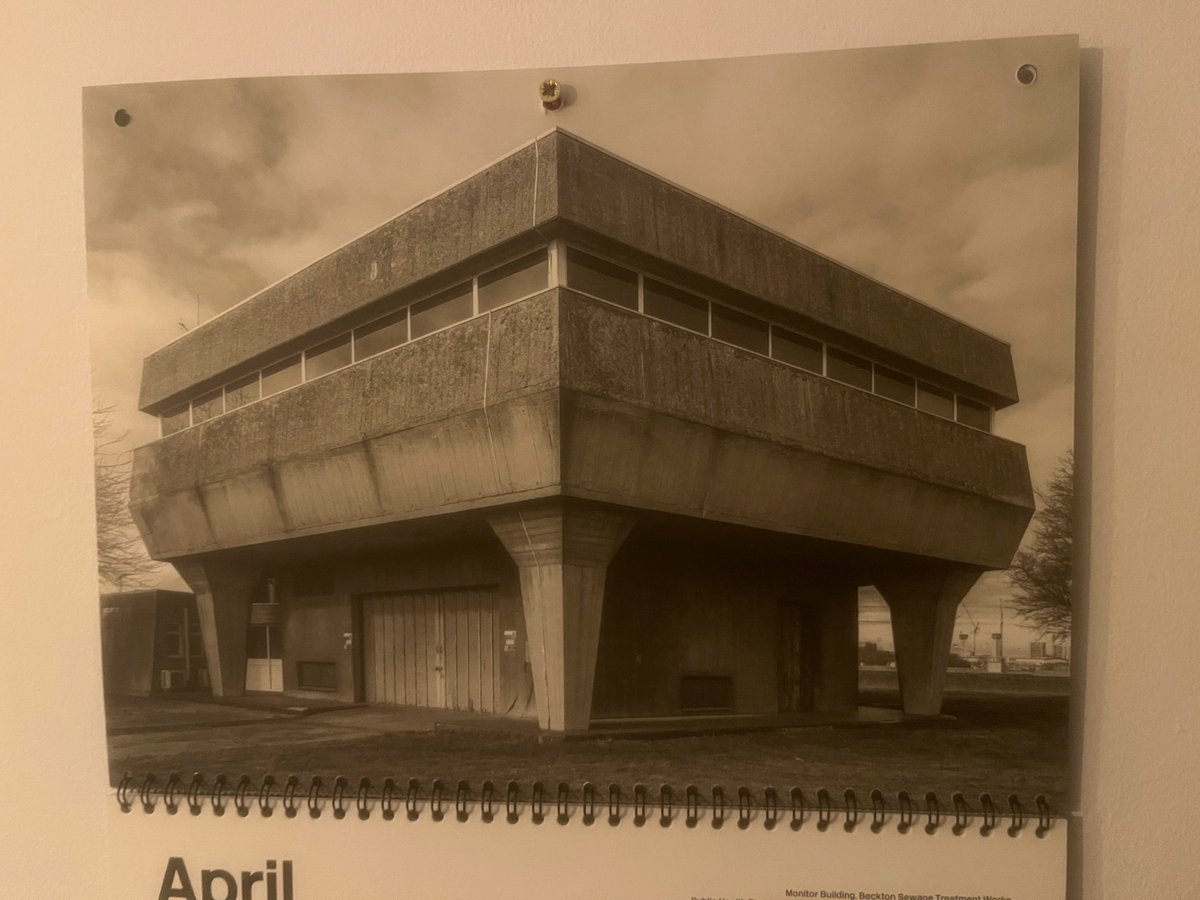 April’s building on the <a href="/bluecrowmedia/">Blue Crow Media</a> Brutalist Calendar is the Monitor Building, Beckton Sewage Works. Newham representing!