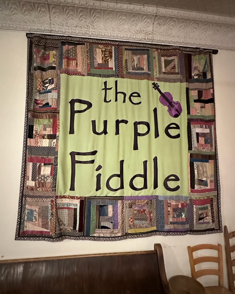 We saw old friends and made some new ones Friday night. Big thanks to everyone who came out to see us at The Purple Fiddle.