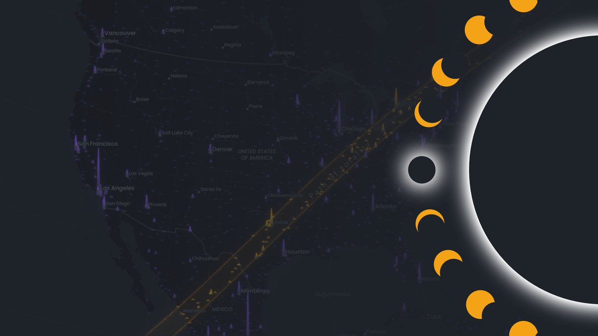 Explore the #eclipse with @Esri's Map Viewer analysis tools. See how the #StoryMaps team (h/t @InfiniteCoop )used three web-based workflows to uncover insights about the path of totality. 🌑🌕 ow.ly/lz6h50R5FgB