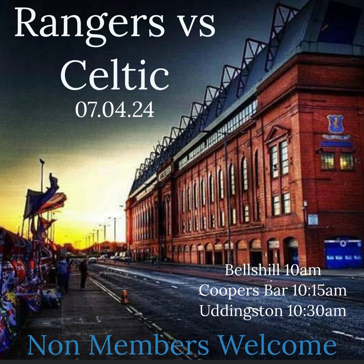 TrueRsc's tweet image. 🔵 RANGERS vs CELTIC 🔵

Top of the Table Battle continues this weekend and it’s business as usual for our bus heading to and from the game!
Limited seats available 
Interested? Message the page directly to find out more &amp;amp; secure your seat!