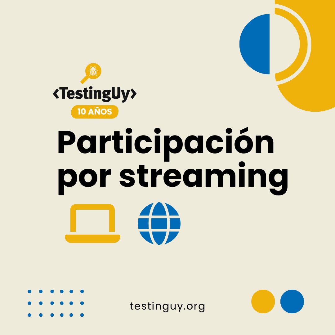 💻 Streaming: El acceso es gratuito para todos los asistentes y para poder participar debes registrarte en el formulario de inscripción de participación por streaming desde aquí: …024-actividades-online.eventbrite.com