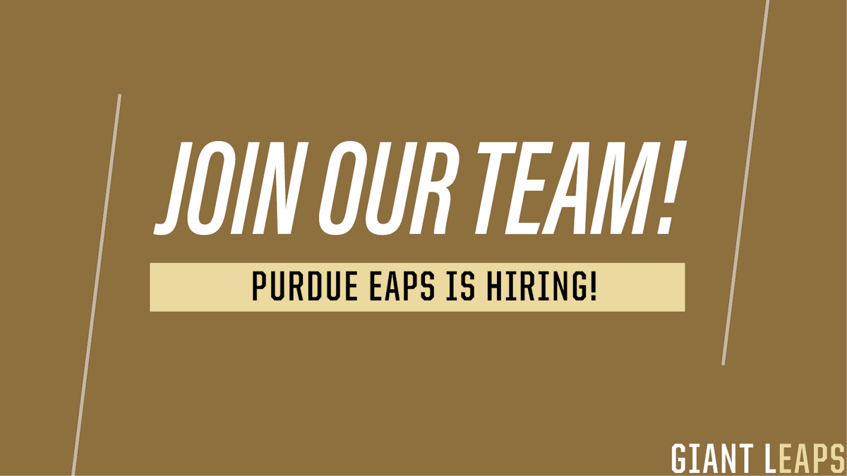 Come join the team! @PurdueEAPS is hiring a Visiting Professor. Learn more about the position here: bit.ly/3xjNDbq #thenextgiantleap #boilerup @PurdueScience