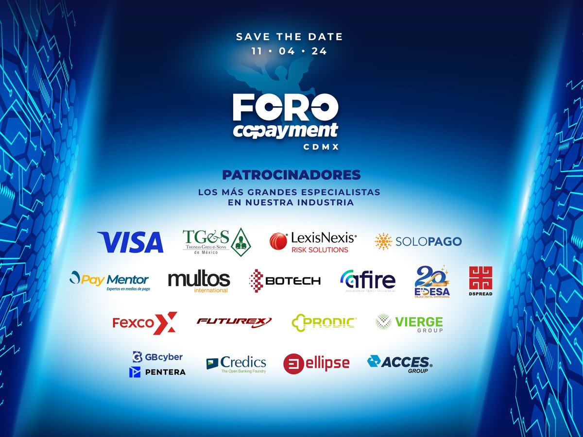 ¡Los más grandes especialistas en nuestra industria presentes en este gran evento! No faltes al Foro Copayment en CDMX 📆 11 de Abril 2024📍Club de Banqueros de México ➡️ Más información: lnkd.in/eJ2UMJRA