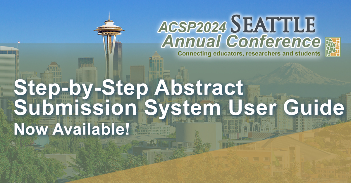 If you haven't submitted your abstract yet, be sure to check out our step-by-step guide to help you with our new abstract submission system. View here: ow.ly/oCuO50QSP7v