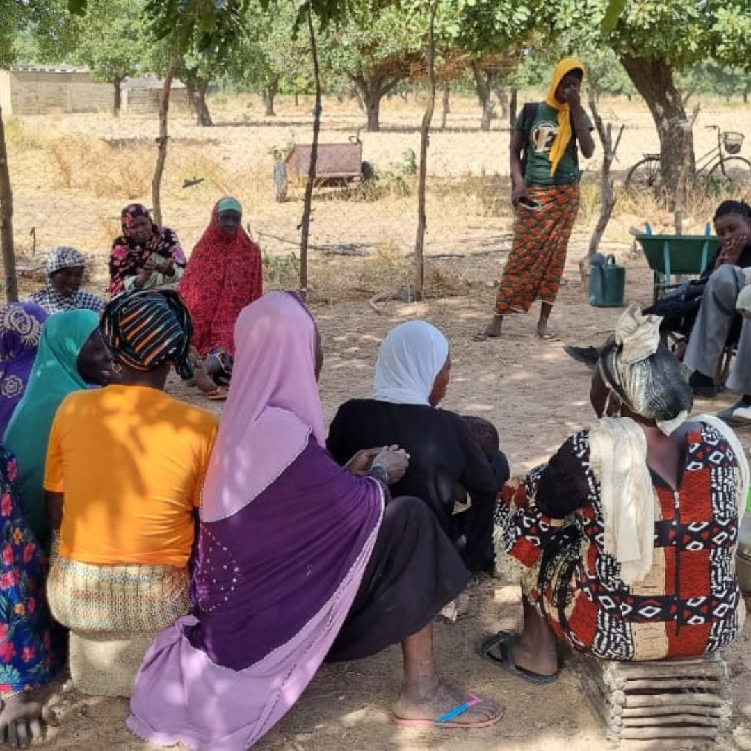 Exploring #BurkinaFaso's agroecological initiatives was enlightening for our #WestAfrica team! They visited Diabo's VSLA women's group, Tibga's farming areas, and more for an enriching and insightful visit!